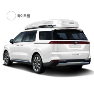 Встраиваемый бокс Khoto для Kia Carnival KA4 (White / Black Pearl)